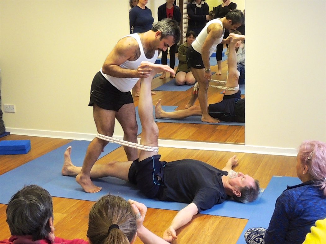 Participants Yoga Day Congleton Iyengar Yoga Centre